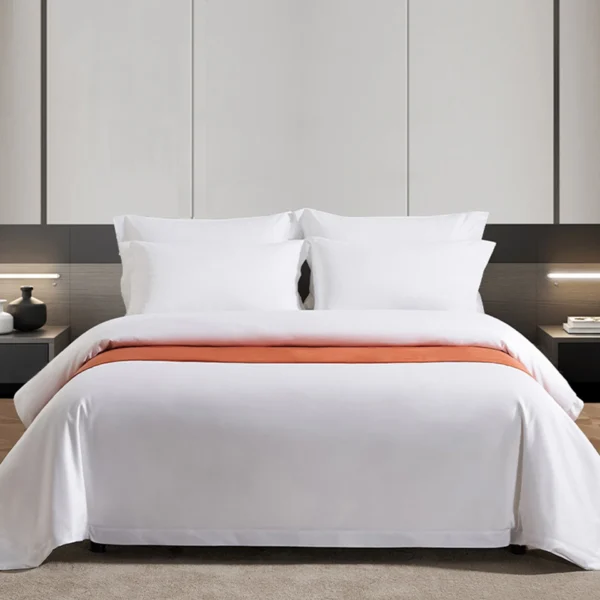 Elegant | Double Bed Sheet – 290×300 – 300TC (80% Cotton - 20% Polyester)