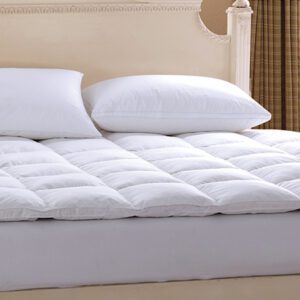 Luxury Mattress Topper with 4 Elastic Corners – 100×200×5 | 120×200×5 | 180×200×5 | 200×200×5